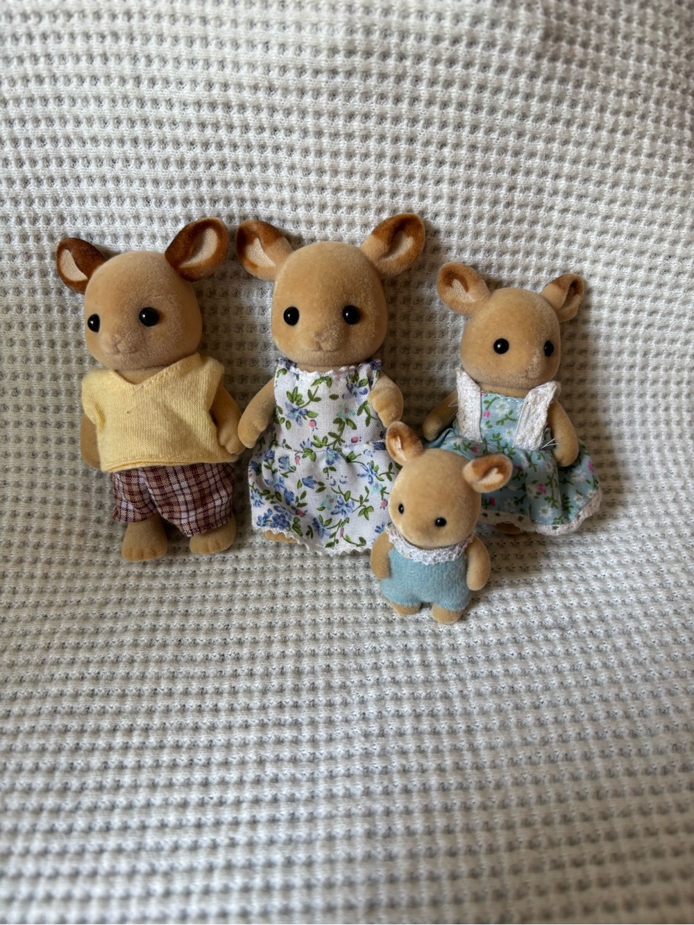 calico critters Buckley DEER family figure mom fad daughter baby figure lot HTF